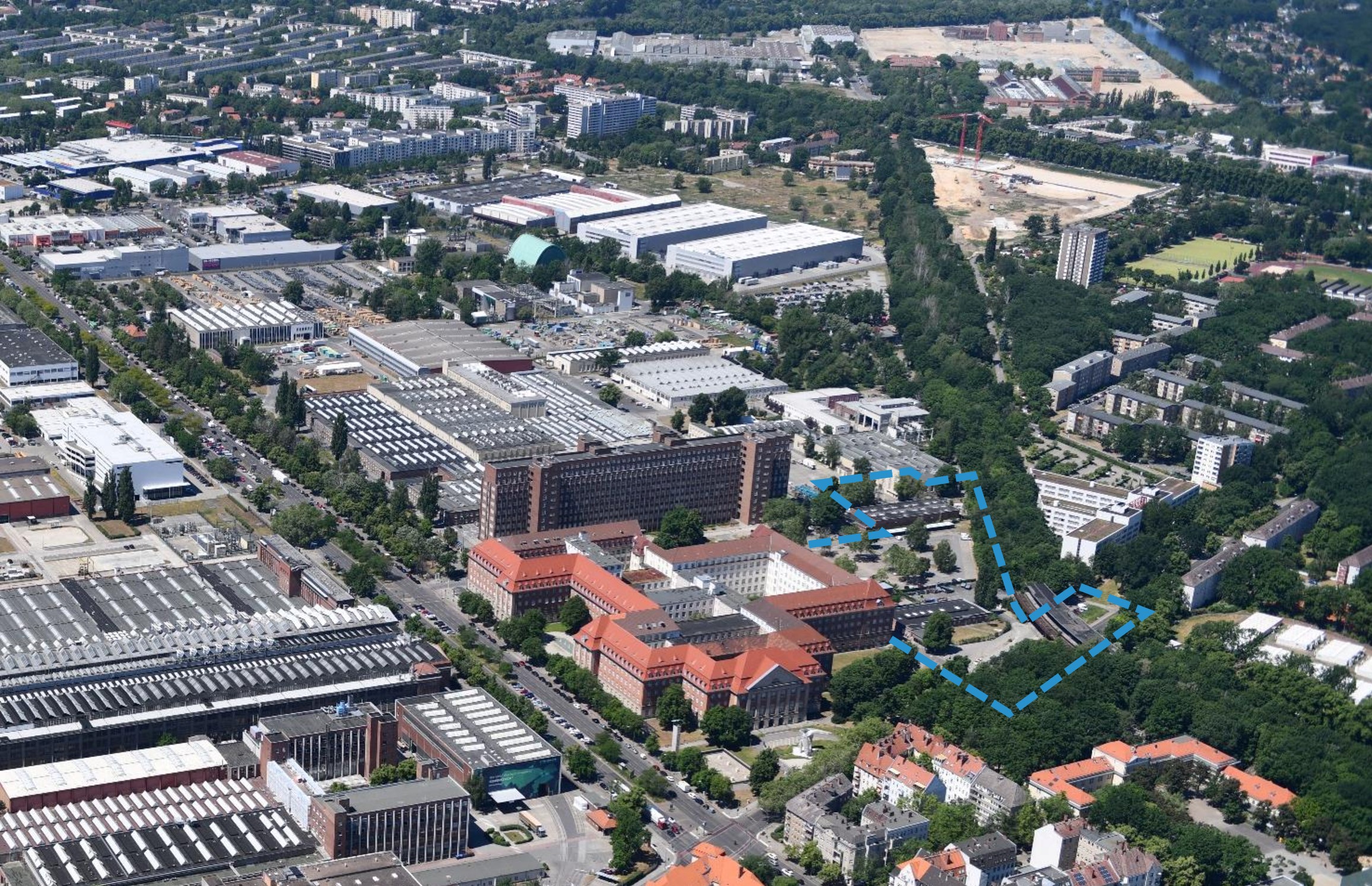 Beteiligung zum Eingangsplatz Siemensstadt Square — meinBerlin